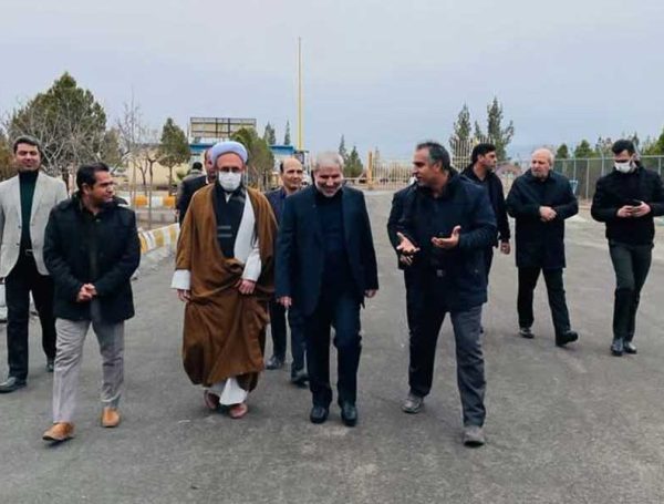 بازدید جناب آقای دکتر رستمی مدیر عامل شرکت ملی صنایع مس ایران و هیئت همراه از مجتمع فن آوران بردسیر
