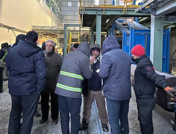 بازدید جناب آقای دکتر حق شناس از پروژه لیچینگ سونگون
