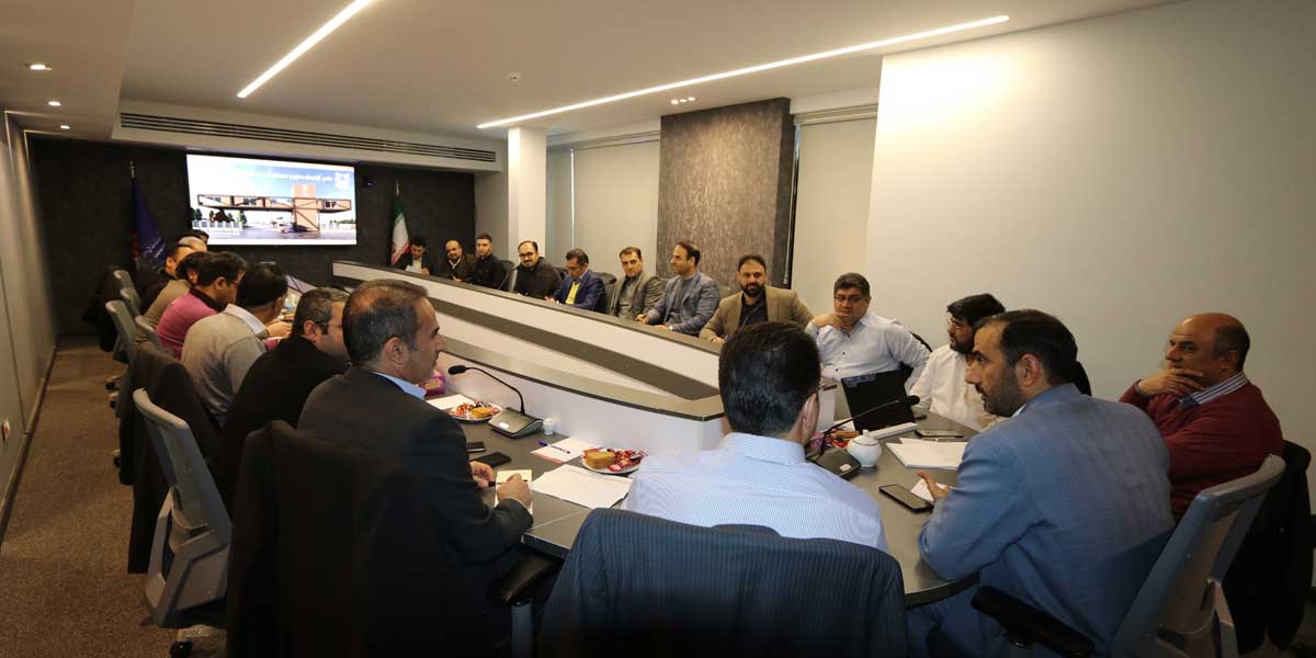 برگزاري جلسه ماهانه پيشرفت پروژه فاز ۲ و ۳ توسعه تغليظ ميدوك در دفتر ستاد پروژه شرکت کانی مس