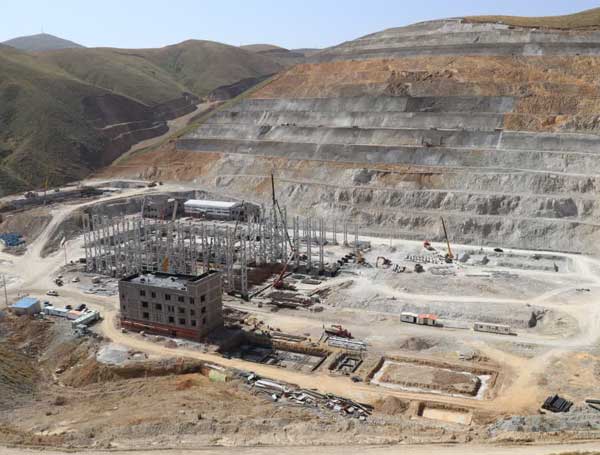 گزارش تصویری از پروژه فاز ۳ تغلیظ مس سونگون ، بزرگترین پروژه معدنی کشور با ظرفیت ۲۱ تن خاک ورودی در سال