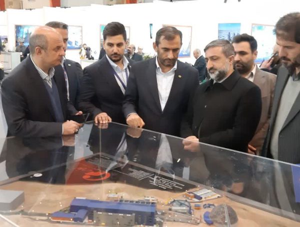 بازدید معاون ماشین‌آلات و تجهیزات وزارت صمت در دومین روز از نمایشگاه توسعه صنعت مس در چشم‌انداز طرح کیمیا