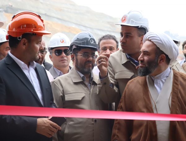 پایان حفاری و افتتاح تونل نوار نقاله فاز ۳ تغلیظ مس سونگون