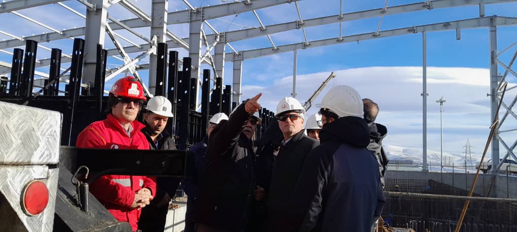 بازدید میدانی سرپرست مدیرعامل شرکت کانی‌مس از پروژه هیپ‌لیچینگ سونگون