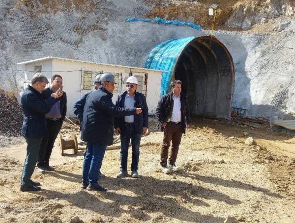 بازدید مدیرعامل کانی‌مس از پروژه احداث سنگ شکن ثابت جدید مس سرچشمه