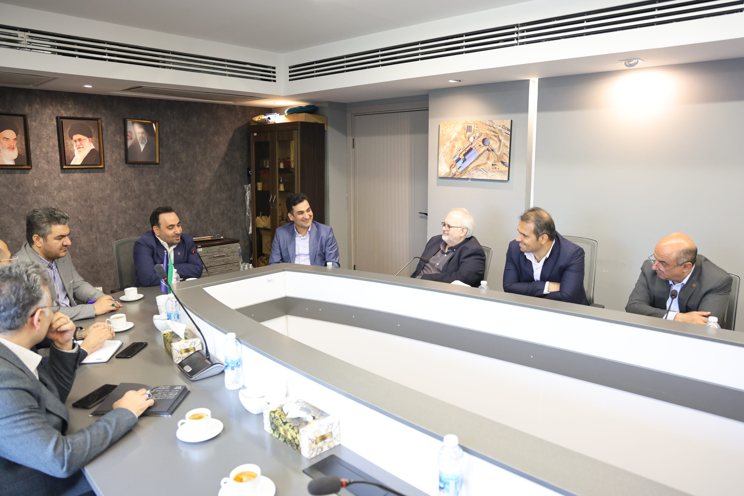 بازدید مدیرعامل موسسه صندوق بازنشستگی شرکت ملی صنایع مس ایران از شرکت کانی مس