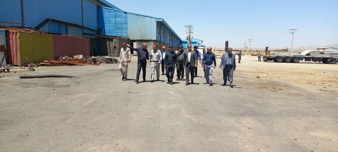 بازدید مدیر عامل شرکت کانی مس از مجتمع دانش‌بنیان فناوران صنعت بردسیر