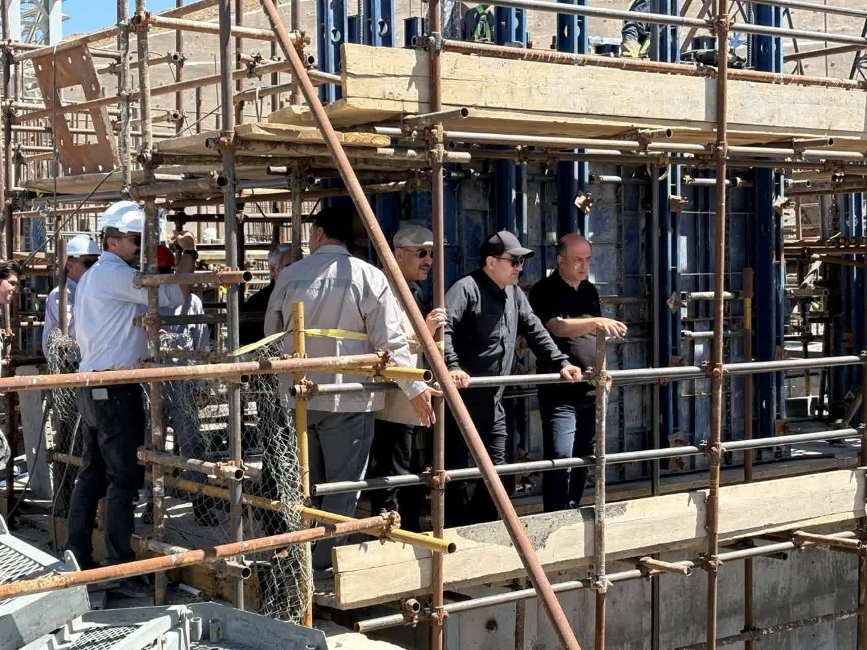 بازدید مدیرعامل شرکت کانی‌مس از پروژه فاز ۲ و ۳ تغلیظ مس میدوک؛ تأکید بر تسریع عملیات و تحقق اهداف توسعه‌ای